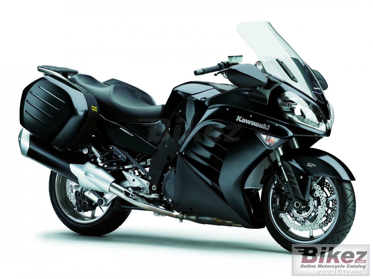 Big Kawasaki 1400 gtr picture and wallpaper from Bikez.com